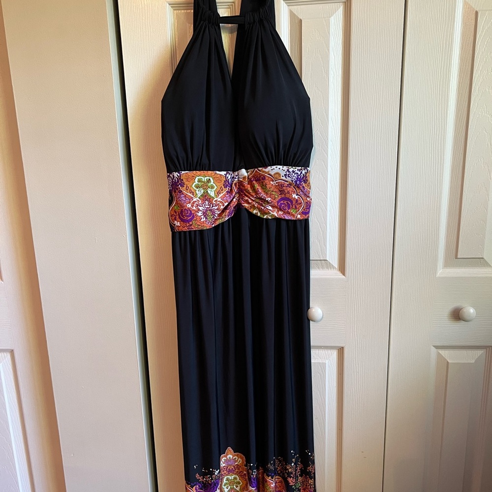 Halter maxi dress